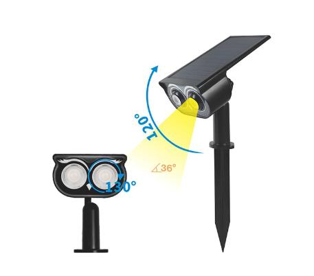 bright solar powered garden lights