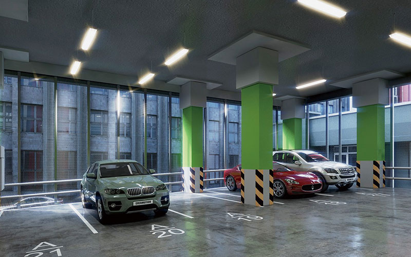 Color Temperature Adjustable commercial interior lighting